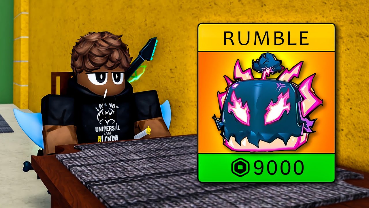 EU VI O QUE OFERECEM PELA RUMBLE REWORK DA UPDATE 27 NO TRADE DO BLOX ...