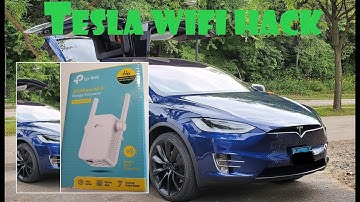 Tesla WIFI Model X S 3 Connection Strength HACK & TIP!