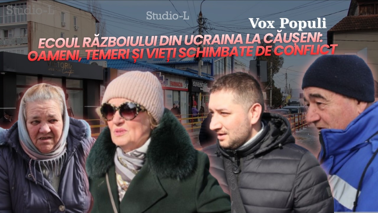 Ecoul războiului din Ucraina la Căușeni: Oameni, temeri și vieți schimbate de război