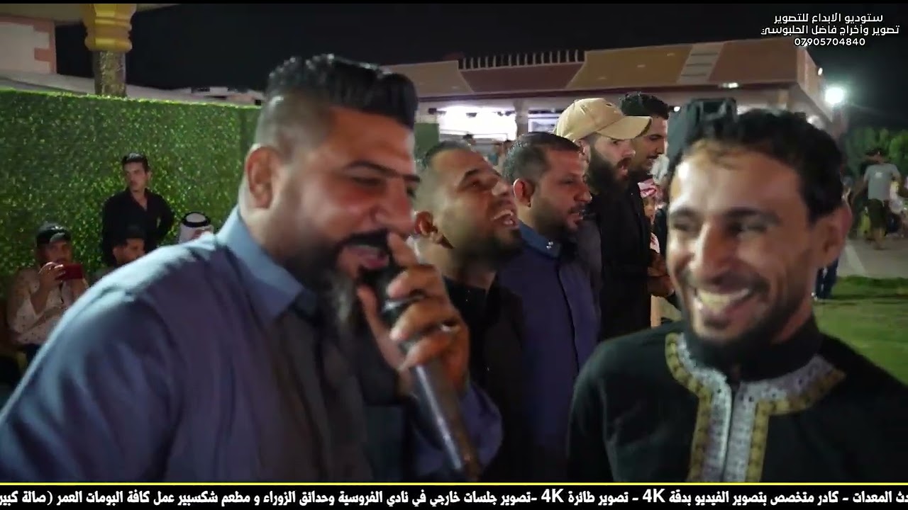 فصل شباب الدوره علي الجبوري وعمر العويسي مع الفنان علي منصور