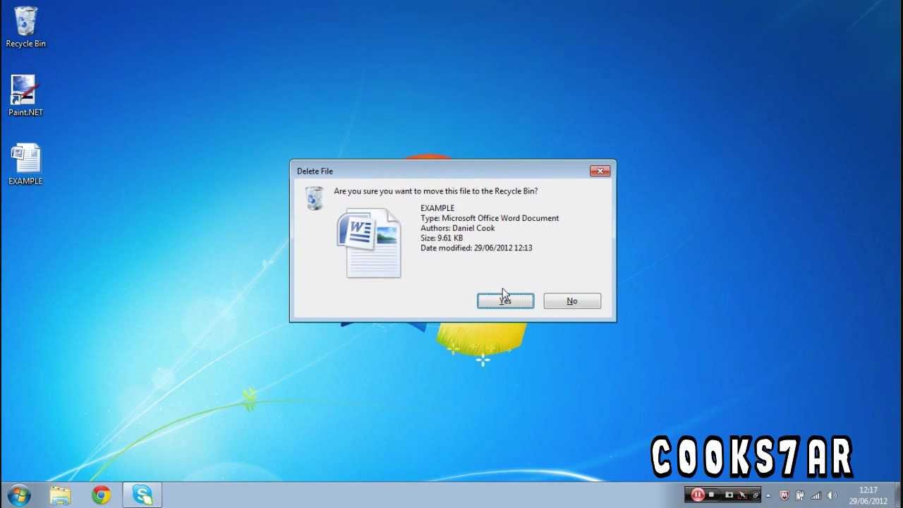 Tutorial: How to fix WORD File Icon for Windows .DOCX file 