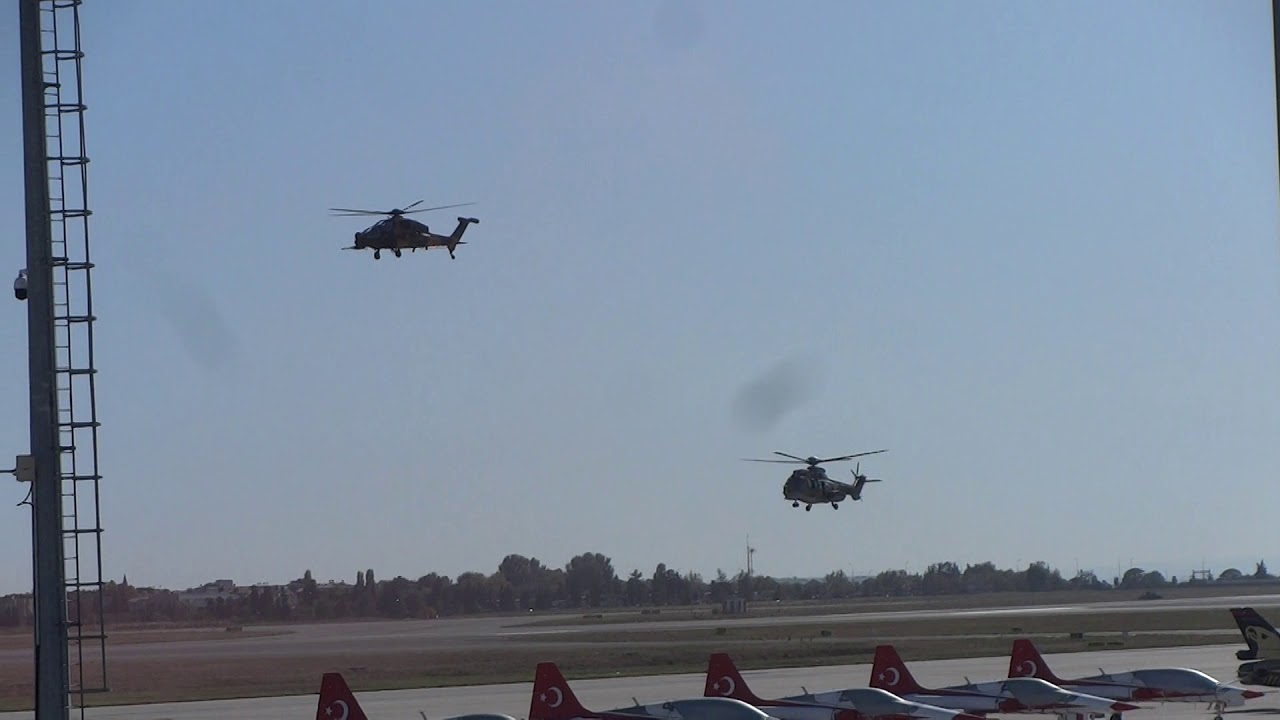 Turkish Land Forces and Gendarmerie Search&Rescue , AS-532 Cougar, CH-47 Chinook, ATAK T-129,SH 70T