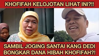 KHOFIFAH IS SHOCKED?! WHILE JOGGING, KANG DEDI EXPOSES MISREPRESENTATION OF GRANT FUNDS BY CORRUP...