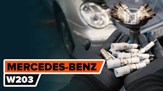 Cómo cambiar los bujía en MERCEDES-BENZ W203 Clase C [VÍDEO TUTORIAL DE AUTODOC]