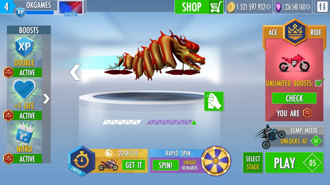 Gravity Rider Zero Unlimited Coins and Gems