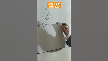 Area de un Triángulo #shorts #area #triángulo