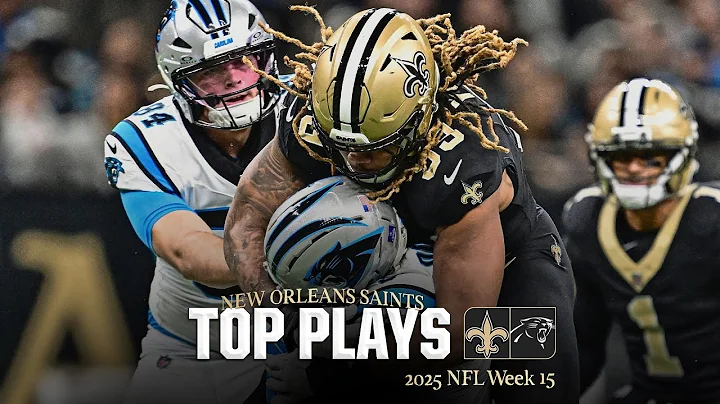 Saints' Top Plays vs. Panthers | 2025 NFL Week 15