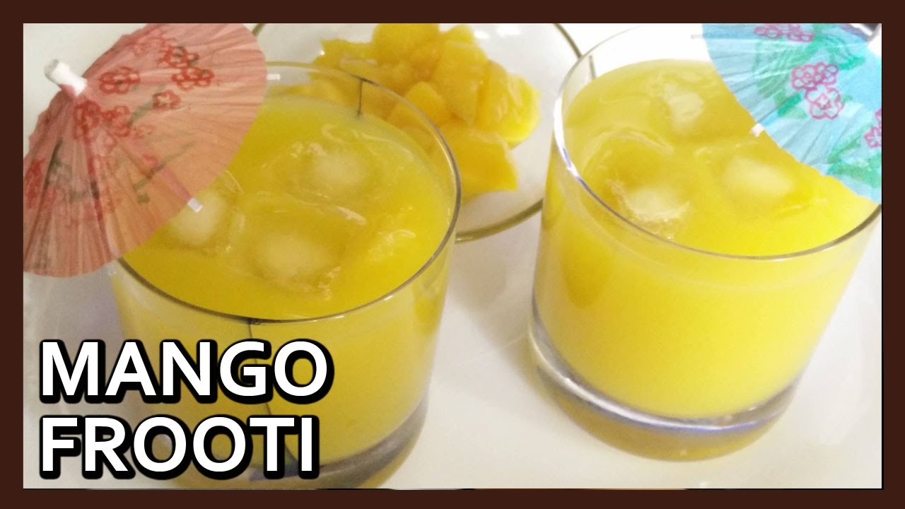 100% Pure Mango Frooti | Mango Fruity Recipe | Summer Mango Drink | Healthy Kadai