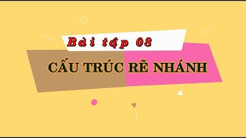 Bài 08 - Cấu trúc Rẽ nhánh (Pascal và C++)