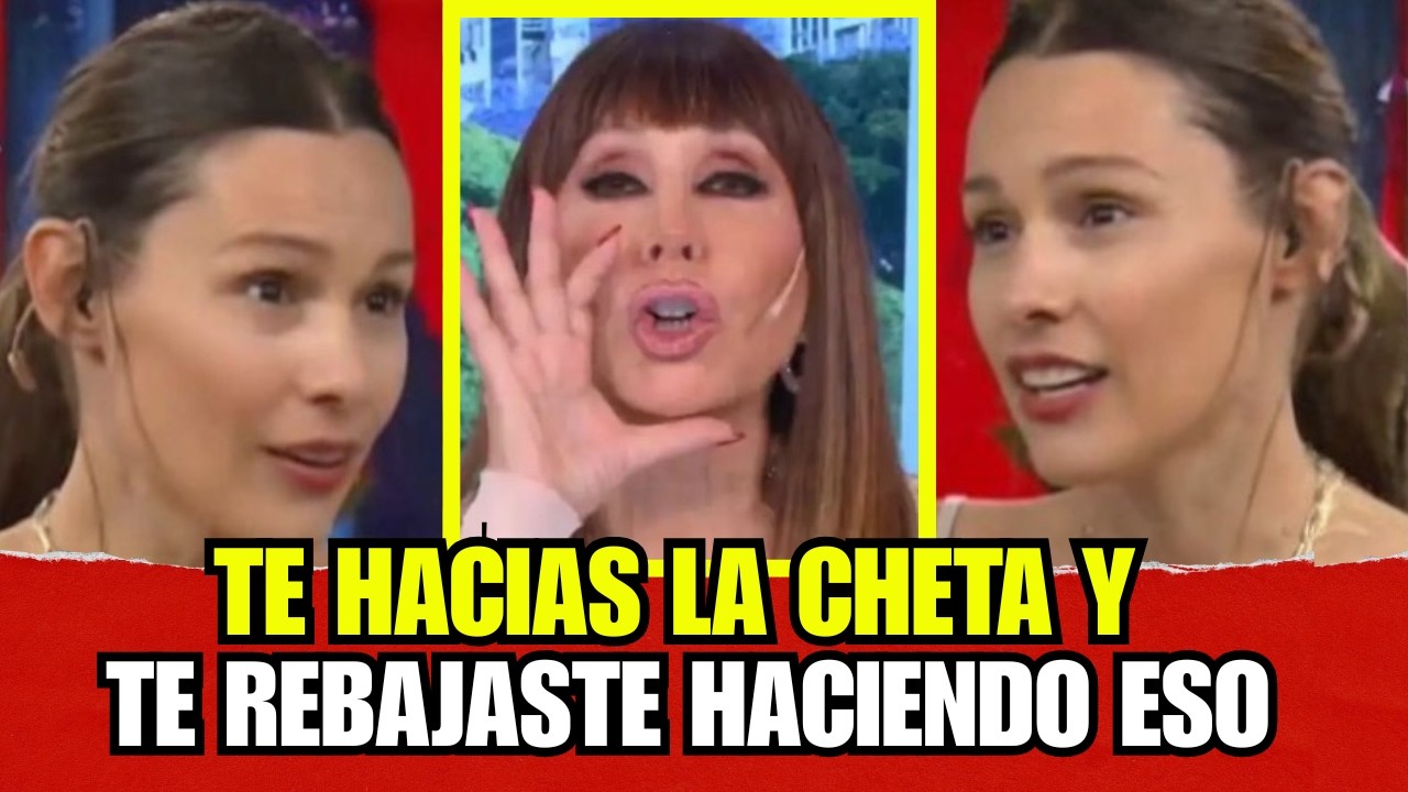 🔥Pampita EXPLOTÓ en vivo y Moria la LIQUIDÓ SIN PIEDAD
