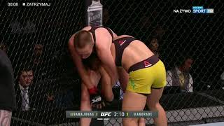 Jessica ANDRADE vs Rose NAMAJUNAS | UFC 237 | Knockout (Slam)