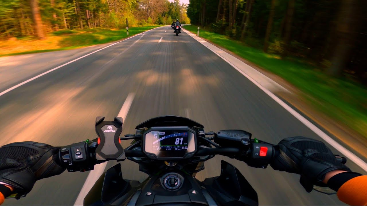 Kawasaki Z900 | 48PS | RAW-Onboard | Nuremberg 1ST. May | POV |