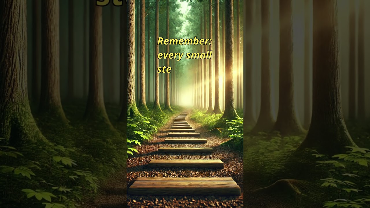 ✨TODAY, JUST TAKE ONE STEP FORWARD✨ 