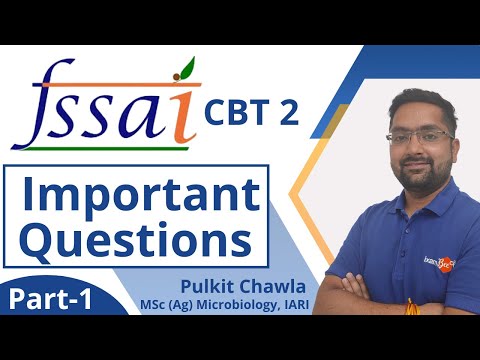 FSSAI CBT 2 2022 | Expected Questions for FSSAI CBT 2 | By Pulkit Chawla