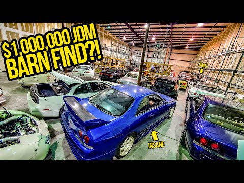 I Found $1,000,000+ Worth Of RARE Japanese DREAM Cars HIDDEN In A Garage (THEY ARE ALL FOR SALE!)