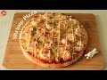 (ENG)🦐홈메이드 쉬림프 몽땅 피자 만들기(+쫄깃한 도우) // *How to make Shrimp Pizza~!!