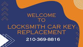 Locksmith Car Key Replacement