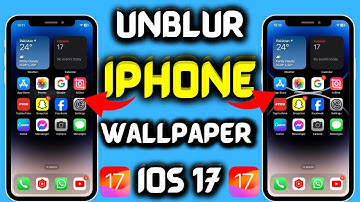 How to unblur wallpaper on iPhone 2023 [iOS 17]