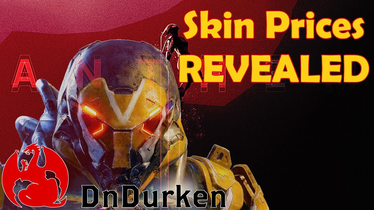 How Much Do Skins Cost? | ANTHEM