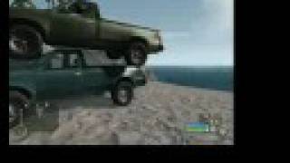 Crysis Super Punch on cars
