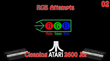 RGB Attempts: Cleaning Atari 2600 Junior (Part 2)