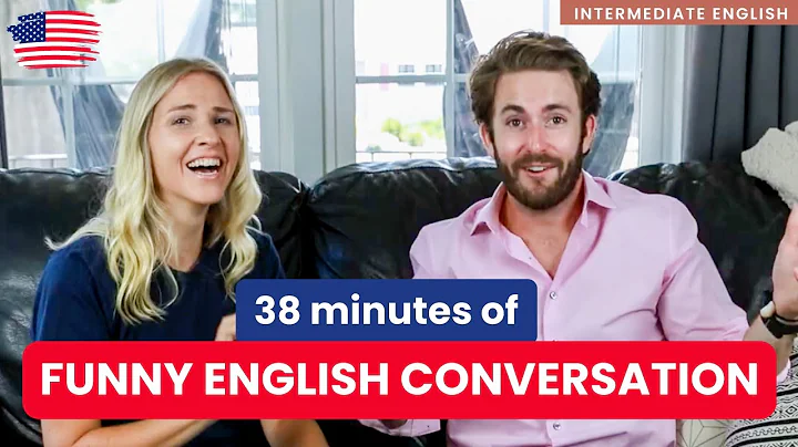 38 Minutes of Real Life English Conversation - Intermediate level English Interview thumbnail