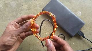 string usb lights led