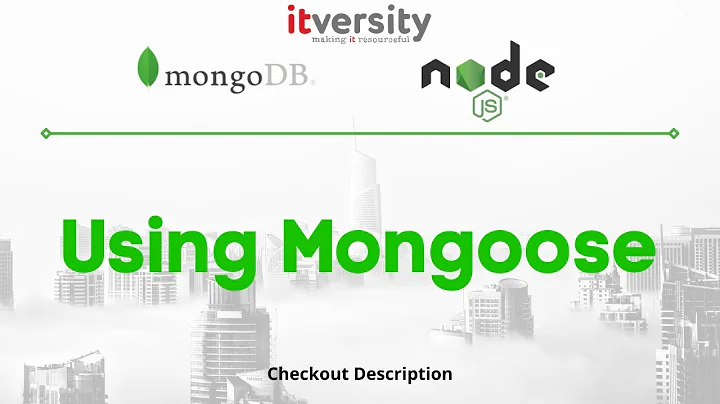 Using mongoose - Develop applications using aggregation framework