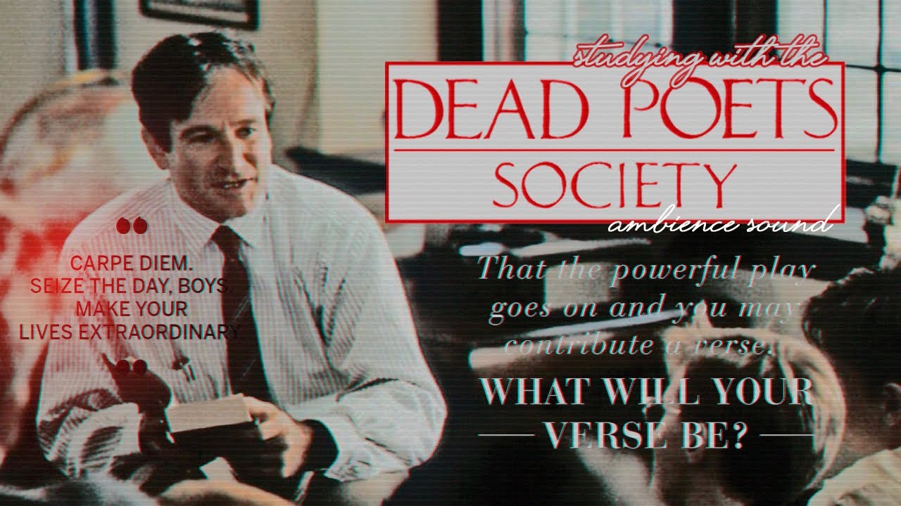 Studying with the Dead Poets 📚 ASMR Ambience
