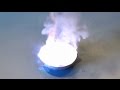 Chemistry experiment 56  instant fire potassium permanganate and glycerin