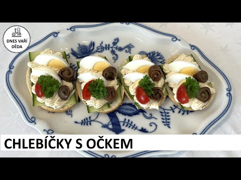 Chlebíčky se sardelovou