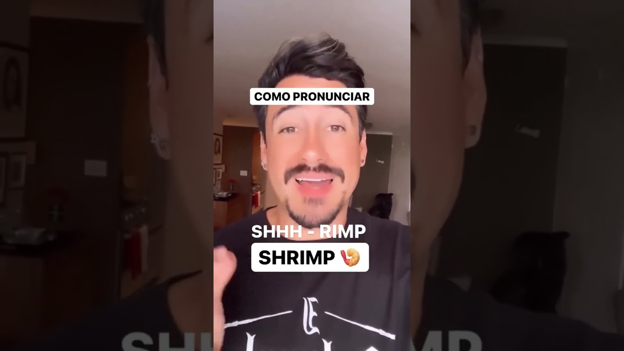 Como Pronunciar “SHRIMP” (camarón) en inglés. 🍤