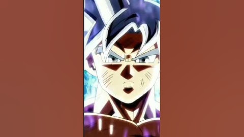 Goku attitude status  #video #shortvideo#shot #dbs #dbz #db