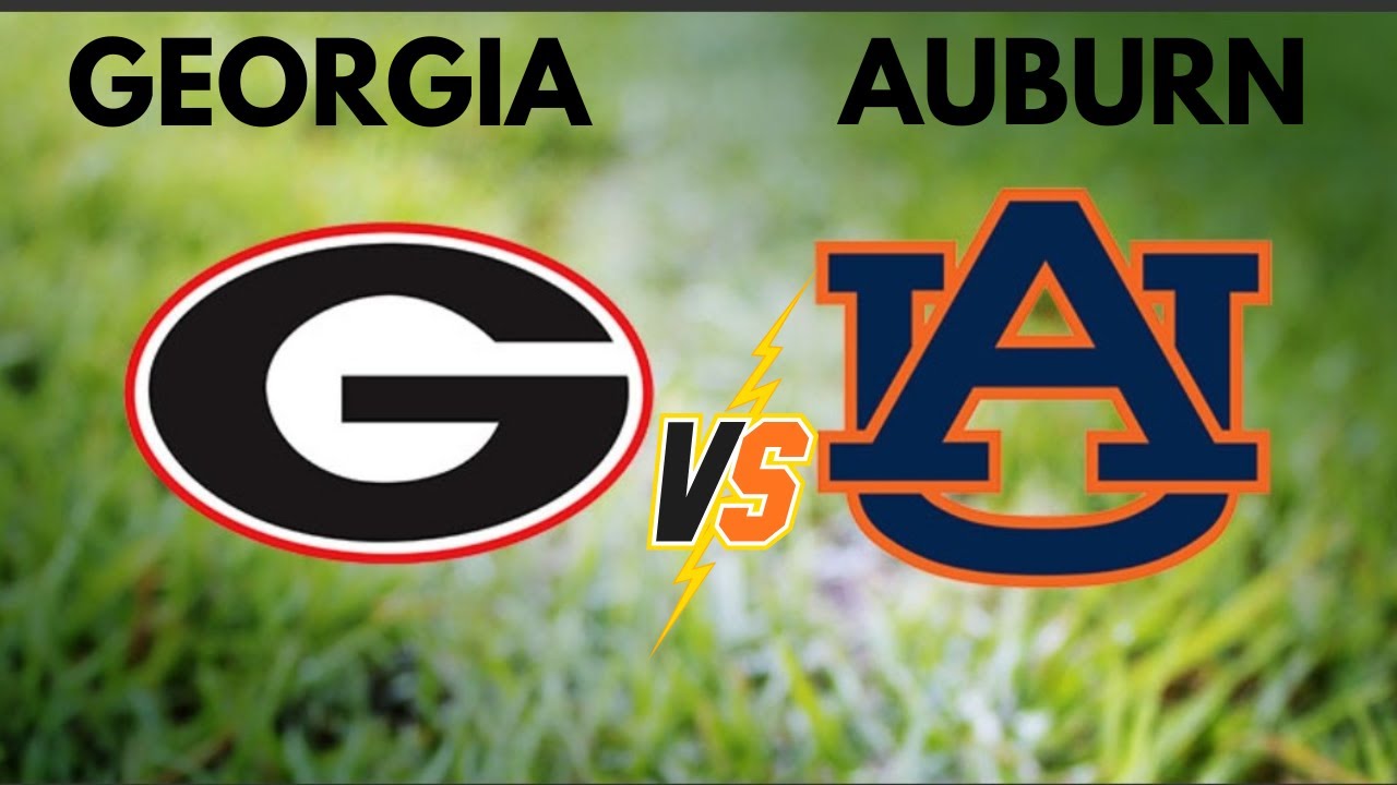 GEORGIA VS AUBURN/LIVE GAME REACTION/PLAY BY PLAY/LIVE STREAM - YouTube