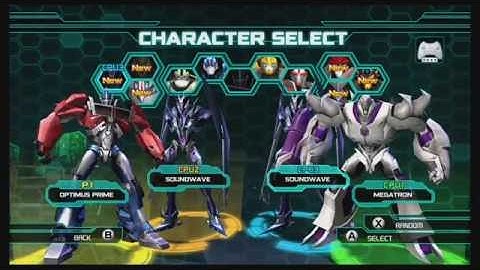 Transformers Prime The Game Wii U Multiplayer Brawl part 1