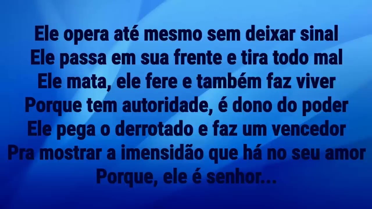 Dono de Tudo - Playback Legendado - Shirley Carvalhaes