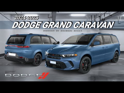 ALL NEW DODGE GRAND CARAVAN 2024-2025? REDESIGN | Digimods DESIGN |