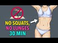 NO SQUATS, NO LUNGES: 30-MIN CARDIO &amp; ABS WORKOUT