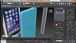 I Phone 6 modeling in 3ds max