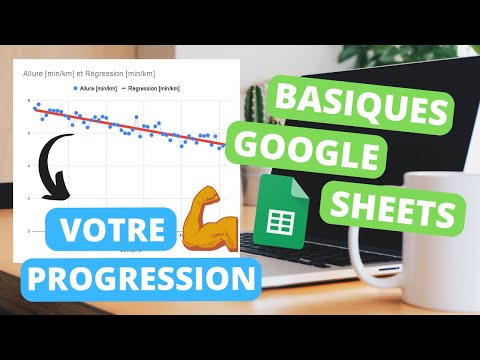 Comment faire une régression linéaire dans Google Sheets