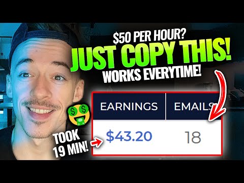 Get Paid $50+ PER HOUR ($200/day!) WITHOUT Selling (Make Money Online For Beginners)