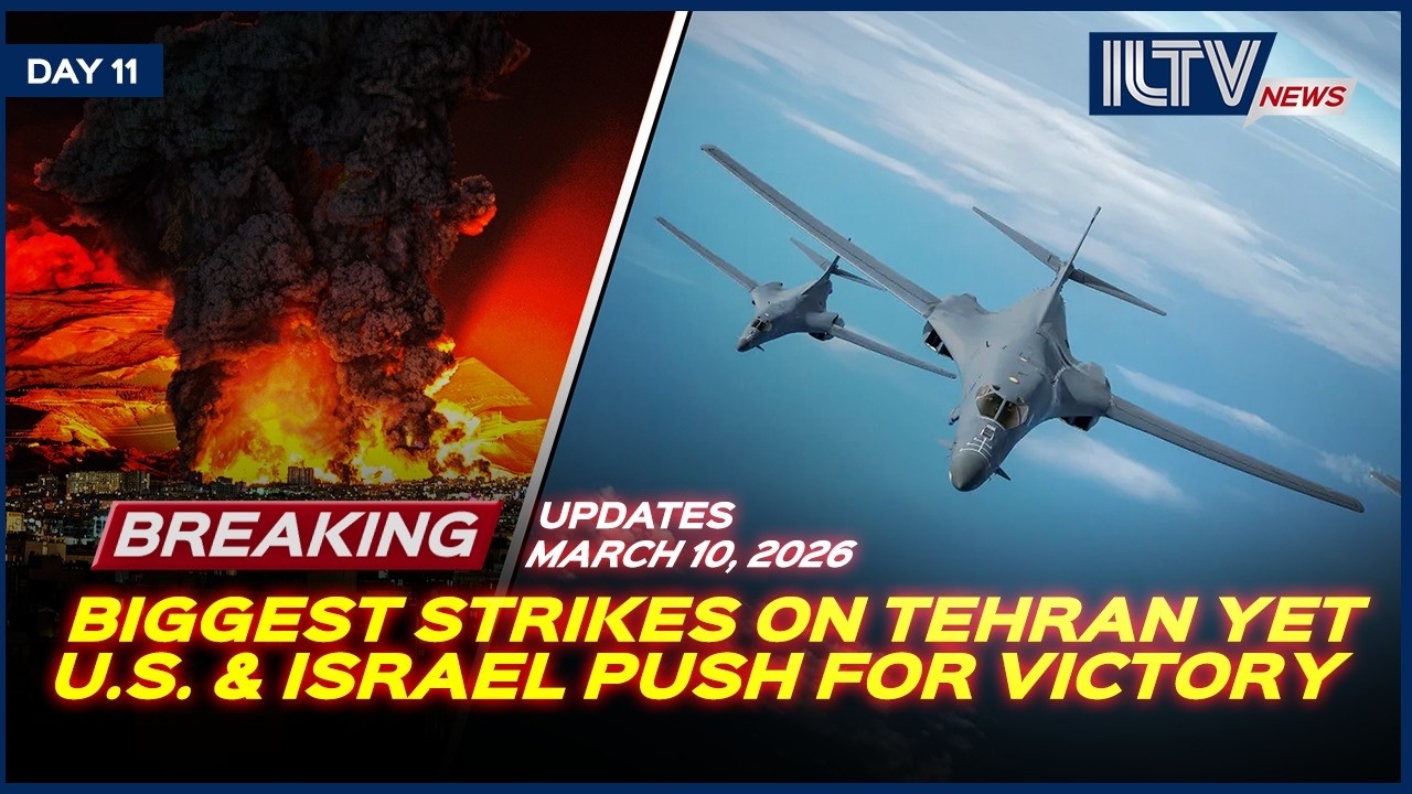 Israel Daily News - March 10, 2026 |  Trump Says Nearing The End