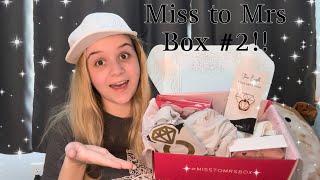 Miss to Mrs Bridal Box #2 Unboxing!! by Jasmine the Waffle 171 views 9 months ago 8 minutes, 19 seconds