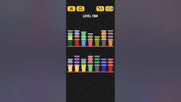Cup Sort Puzzle Level 1109 = Water Sort Puzzle Level 1109 = Ball Sort Puzzle Level 1109 All the same
