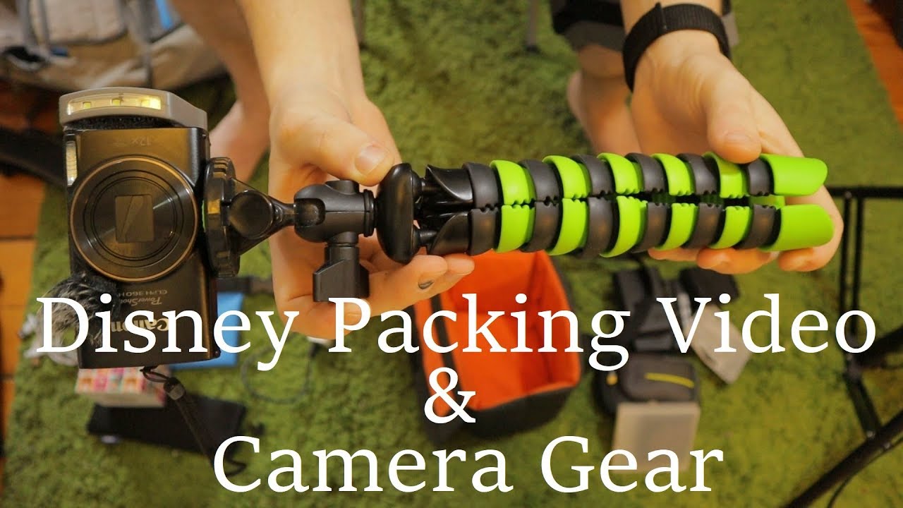 Disney Packing & Camera Gear