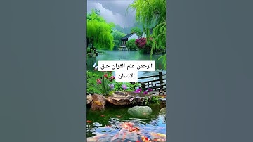 الرحمن علم القرآن خلق الانسان #القرآن_الكريم #اكسبلور #لايك #قرآن #سورة_الكهف #آية_الكرسي #دويتو