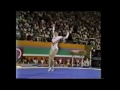Ecaterina SZABO ROM Floor 1984 Olympics Los Angeles EF