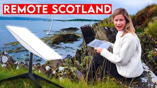 I Tried Starlink Internet In Remote Scotland