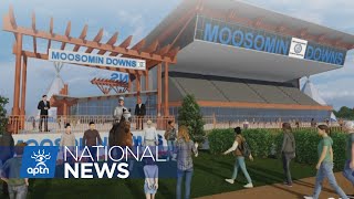 Moosomin First Nation to become first in Canada to operate a racetrack | APTN News screenshot 3