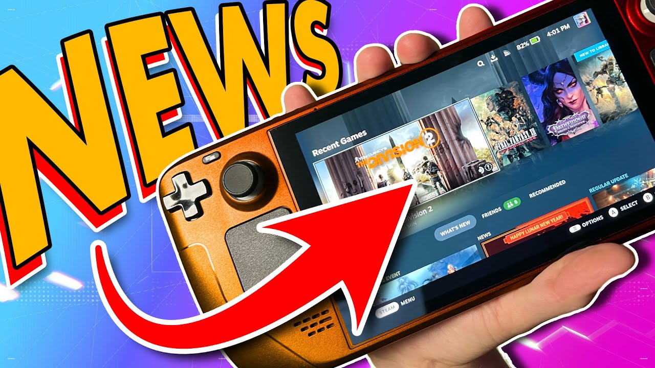 New Steam Deck Beta Update Fixes & Features - YouTube